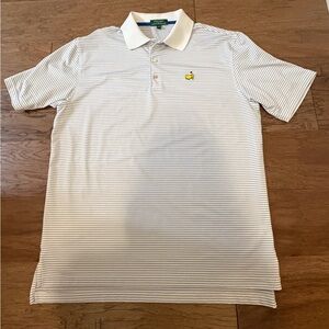 Peter Millar Masters Augusta National Golf Polo Men’s Large Blue Stripe